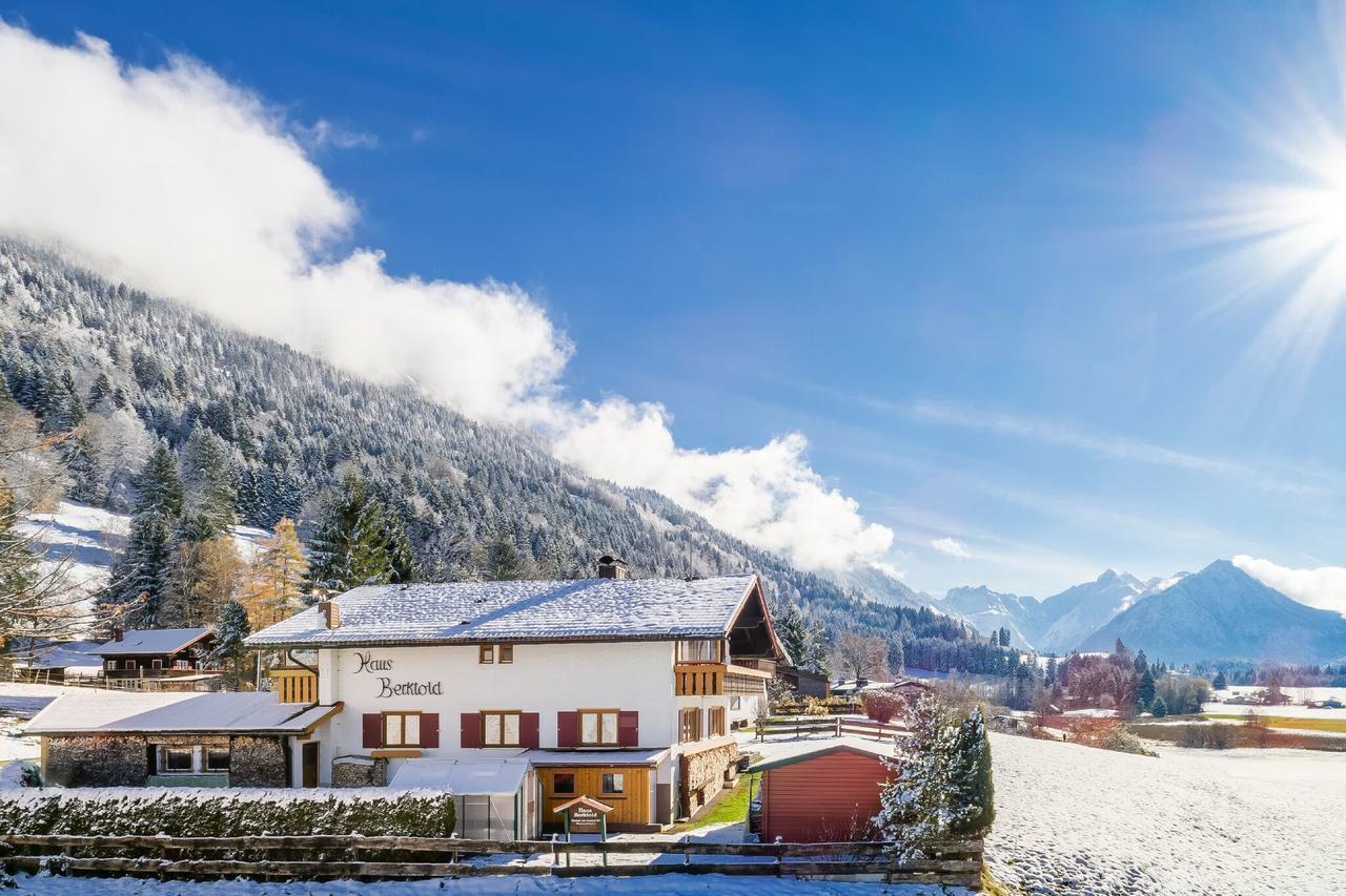 "Haus Berktold" - Annehmlichkeiten Von 4-Sterne Familien-Und Wellnesshotel Viktoria Koennen Mitbenutzt Werden Oberstdorf Bagian luar foto